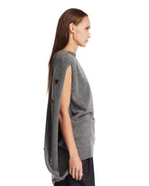 Top A Cappa In Lana Grigio | PDP | Antonia