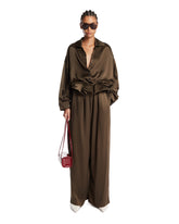 Green Bodine Silk Shirt | PDP | Antonia