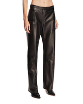 Black Leather Trousers | PDP | Antonia