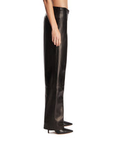Black Leather Trousers | PDP | Antonia