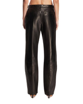 Black Leather Trousers | PDP | Antonia