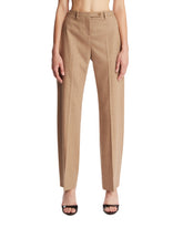 Beige Hunter Wool Trousers | PDP | Antonia