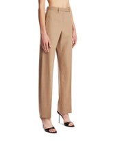 Beige Hunter Wool Trousers | PDP | Antonia