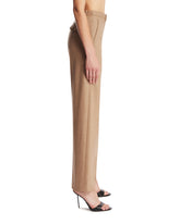 Beige Hunter Wool Trousers | PDP | Antonia