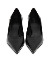 Black Valerie Leather Pumps | PDP | Antonia