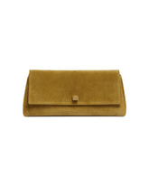 Green Audrey Suede Clutch | PDP | Antonia