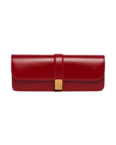 Red Blake Leather Clutch | PDP | Antonia