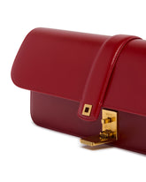 Red Blake Leather Clutch | PDP | Antonia
