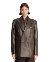 Brown Leather Jacket | PDP | Antonia
