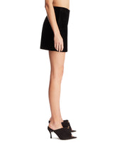 Black Shearling Miniskirt | PDP | Antonia