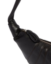Brown Small Croissant Shoulder Bag | PDP | Antonia