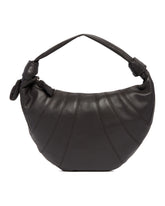 Brown Large Fortune Croissant Bag | PDP | Antonia