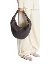 Brown Large Fortune Croissant Bag | PDP | Antonia