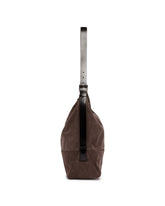 Brown Belted Canvas Bag | PDP | Antonia