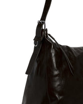 Dark Chocolate Brown Belted Hobo Bag | PDP | Antonia