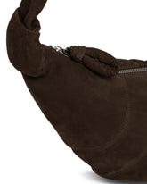 Brown Medium Croissant Bag | PDP | Antonia