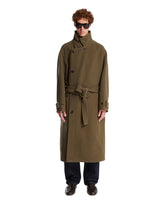 Green Wrap Coat | PDP | Antonia