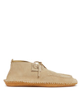 Beige Suede Desert Loafers | PDP | Antonia
