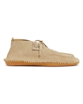 Beige Suede Desert Loafers | PDP | Antonia