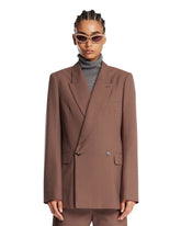Brown Wool Jacket | PDP | Antonia