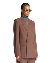 Brown Wool Jacket | PDP | Antonia