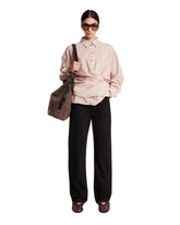 Pink Twisted Cotton Shirt | PDP | Antonia