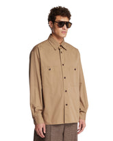 Beige Cotton Shirt | PDP | Antonia