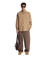 Beige Cotton Shirt | PDP | Antonia