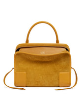 Borsa Amazona 180 Media In Suede Beige | PDP | Antonia