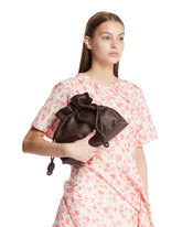 Borsa Flamenco Clutch Media Marrone | PDP | Antonia