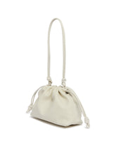 White Medium Flamenco Purse | PDP | Antonia