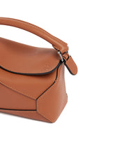 Brown Mini Puzzle Bag | PDP | Antonia