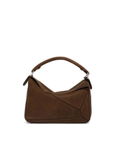 Borsa Featherlight Puzzle Piccola Marrone | PDP | Antonia