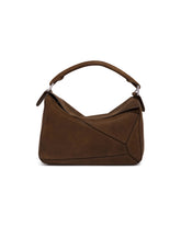 Borsa Featherlight Puzzle Piccola Marrone | PDP | Antonia