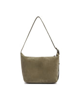 Borsa Hobo Loop Media In Pelle Verde | PDP | Antonia