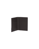 Gray Puzzle Bifold Card Holder | PDP | Antonia