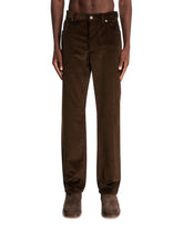 Brown Velvet Pants | PDP | Antonia