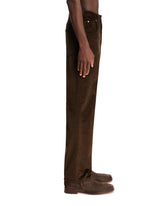 Brown Velvet Pants | PDP | Antonia
