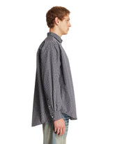 Camicia In Cotone A Quadri Nera | PDP | Antonia