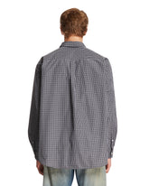 Camicia In Cotone A Quadri Nera | PDP | Antonia
