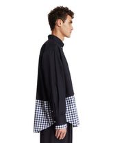 Blue Cotton Twill Shirt | PDP | Antonia
