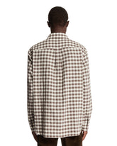 Multicolor Wool and Cotton Flannel Shirt | PDP | Antonia