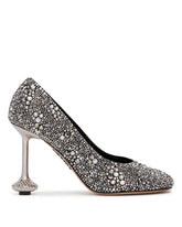 Silver Strass Toy Pumps | PDP | Antonia