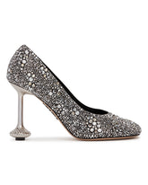 Decollete Toy In Strass Argentate | PDP | Antonia