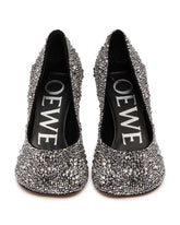 Decollete Toy In Strass Argentate | PDP | Antonia