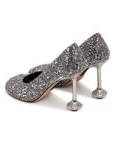 Decollete Toy In Strass Argentate | PDP | Antonia