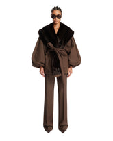 Brown Belted Jacket | PDP | Antonia