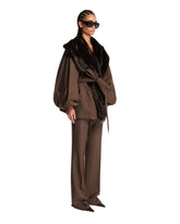 Brown Belted Jacket | PDP | Antonia