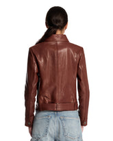 Brown Leather Jacket | PDP | Antonia