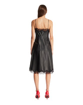 Black Lace-Trim Midi Dress | PDP | Antonia